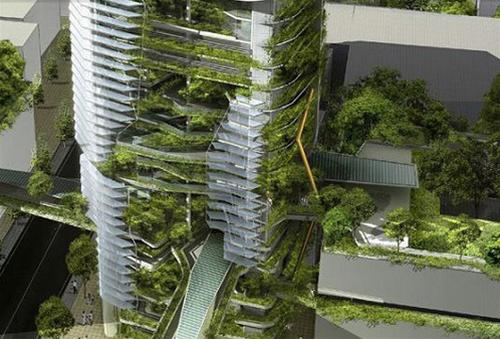 Toà cao ốc sinh thái độc đáo ở Singapore | ảnh 3