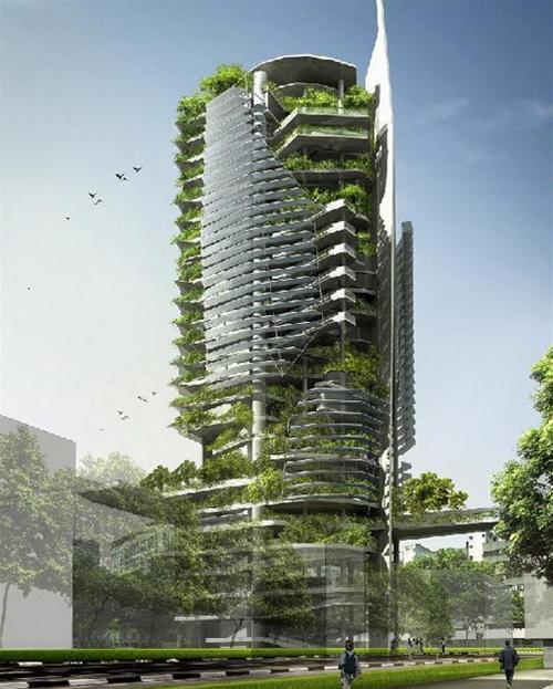 Toà cao ốc sinh thái độc đáo ở Singapore | ảnh 4