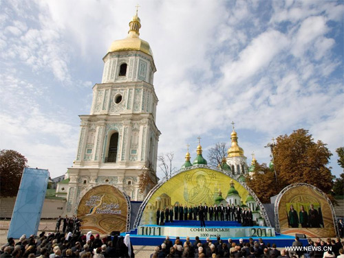 Chiêm ngưỡng nhà thờ 1000 tuổi ở Ukraine | ảnh 6