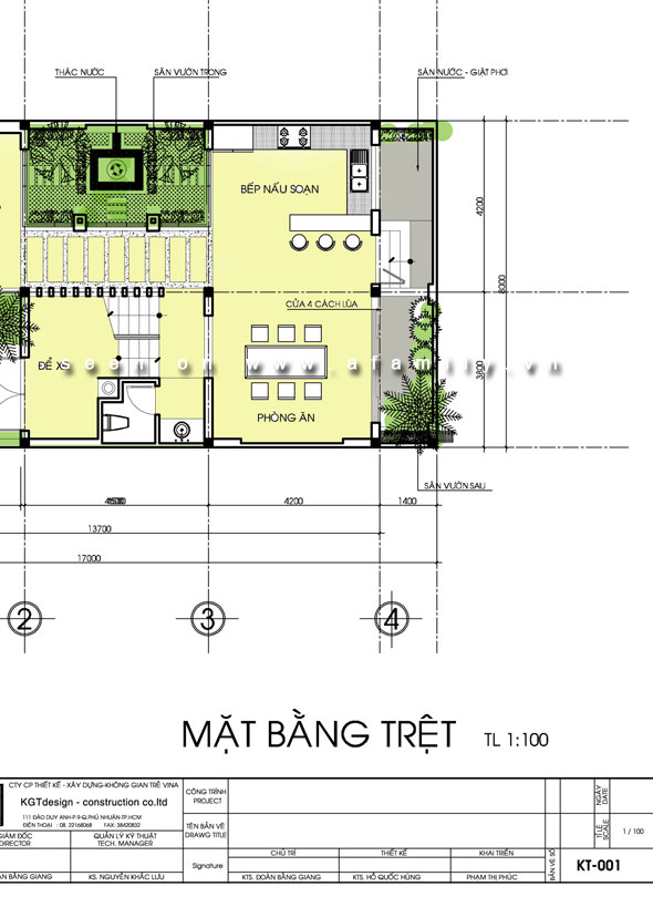 Tư vấn thiết kế nhà 2 tầng thoáng đãng, DT 8,7x19m | ảnh 3