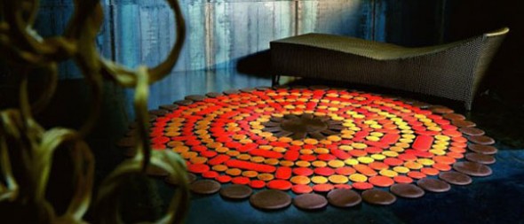Những tấm thảm cách điệu giải pháp độc đáo trong trang trí nội thất | ảnh 7