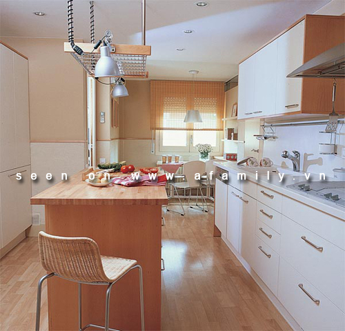 Bài trí đẹp mắt cho căn bếp dài và hẹp (P2) | ảnh 2