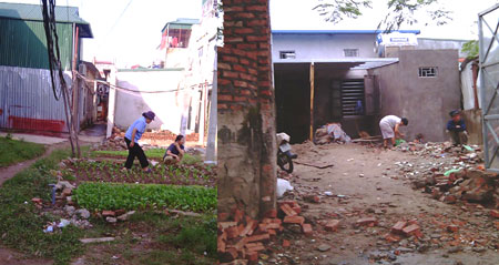Hà Nội: Mua, xây tùm lum trên đất ruộng tại quận Thanh Xuân | ảnh 1