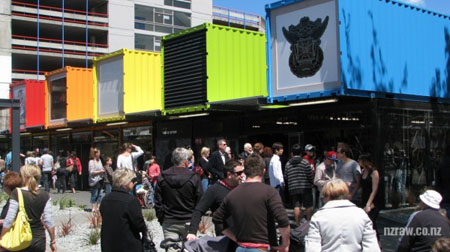 Trung tâm thương mại làm bằng container tại New Zealand | ảnh 6