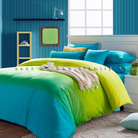 Phòng ngủ bừng sáng với các loại chăn ga gối sắc màu | ảnh 2