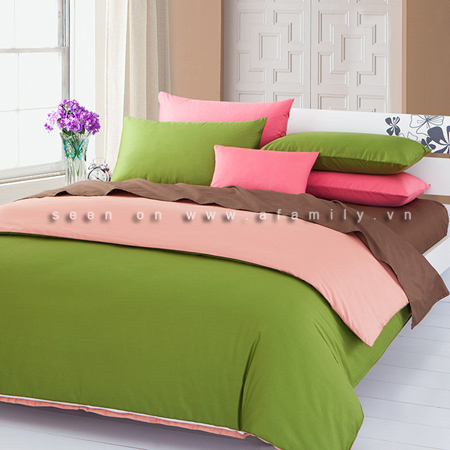 Phòng ngủ bừng sáng với các loại chăn ga gối sắc màu | ảnh 4