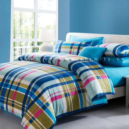 Phòng ngủ bừng sáng với các loại chăn ga gối sắc màu | ảnh 9