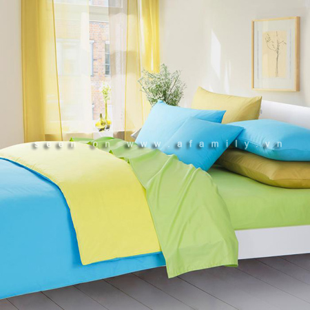 Phòng ngủ bừng sáng với các loại chăn ga gối sắc màu | ảnh 14