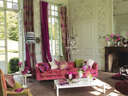 Ngôi nhà mùa xuân ấm áp và nồng nàn với gam hồng tím | ảnh 7