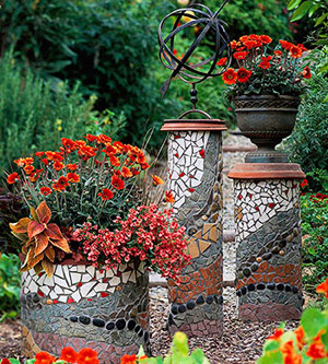 Mang vẻ đẹp mosaic vào khu vườn nhà bạn | ảnh 9