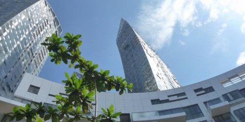 Tòa tháp cong độc đáo tại Singapore | ảnh 1