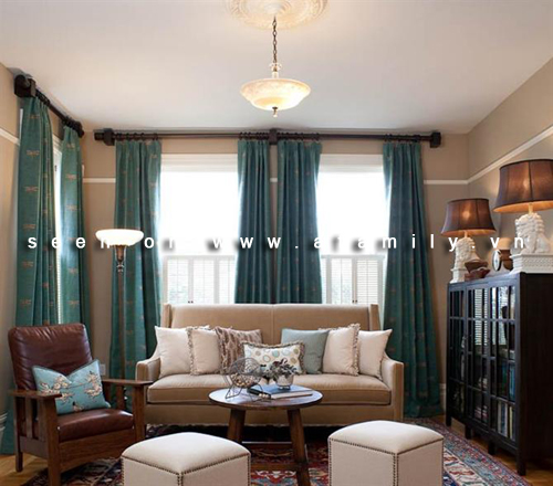 Phòng khách tuyệt đẹp với những gam màu nổi bật cho 4 mùa | ảnh 5