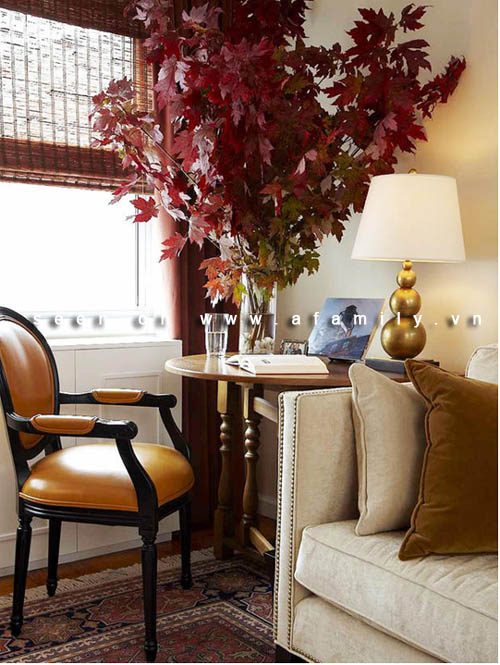 Phòng khách tuyệt đẹp với những gam màu nổi bật cho 4 mùa | ảnh 9