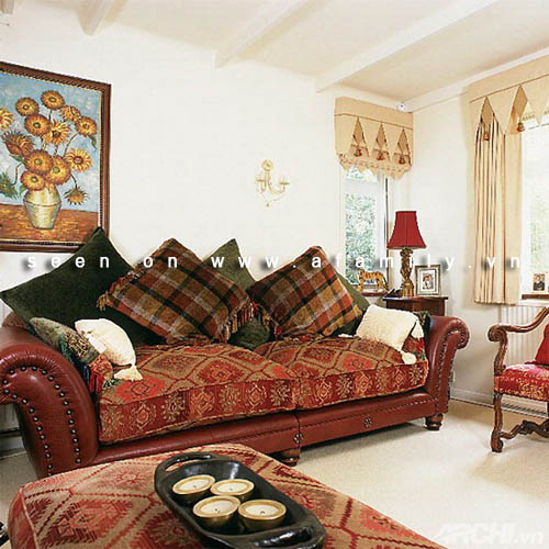 Phòng khách tuyệt đẹp với những gam màu nổi bật cho 4 mùa | ảnh 10