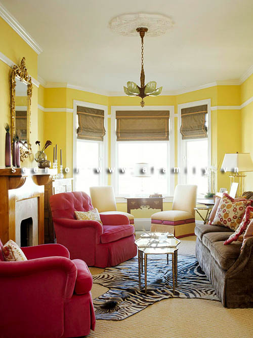 Phòng khách tuyệt đẹp với những gam màu nổi bật cho 4 mùa | ảnh 16