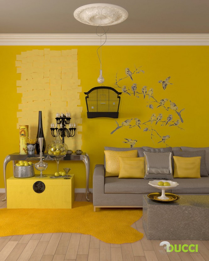 Ngắm những căn phòng màu vàng thú vị | ảnh 2