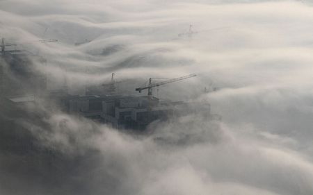 Dubai đẹp huyền ảo trong sương mù | ảnh 13