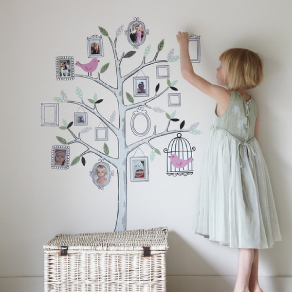 Trang trí tường nhà với cây ảnh gia đình | ảnh 14