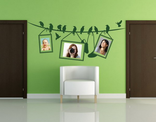 Trang trí tường nhà với cây ảnh gia đình | ảnh 3