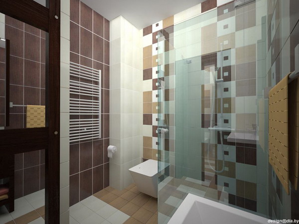 Decor phòng tắm với tông màu nâu | ảnh 8