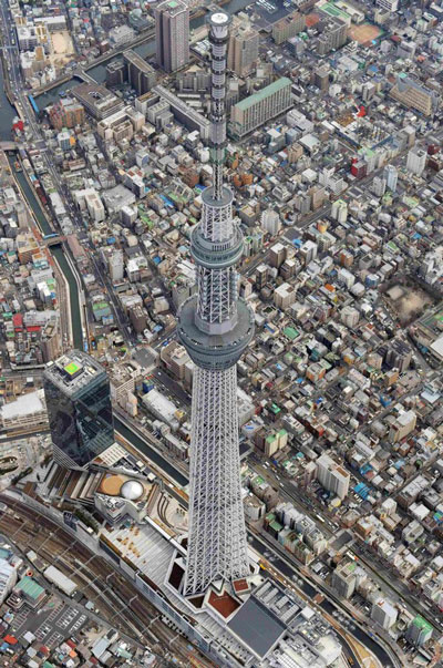 Ngắm đỉnh tháp truyền hình cao nhất thế giới ở Tokyo | ảnh 10