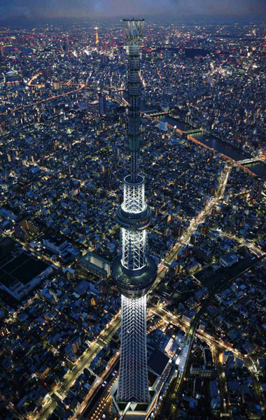 Ngắm đỉnh tháp truyền hình cao nhất thế giới ở Tokyo | ảnh 12