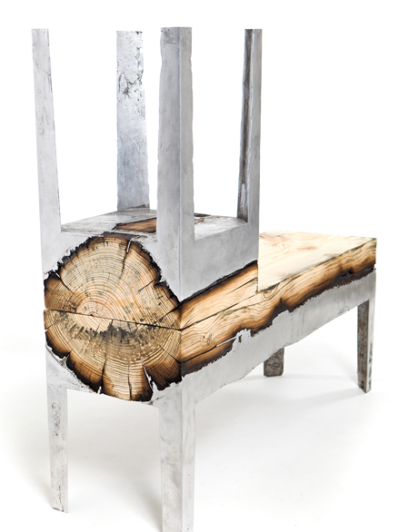 Ngắm những chiếc ghế ấn tượng từ gỗ và nhôm | ảnh 2