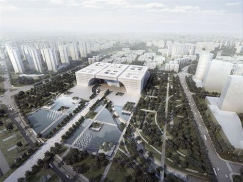 Kiến trúc rực rỡ của Trung tâm văn hóa Thường Châu | ảnh 6