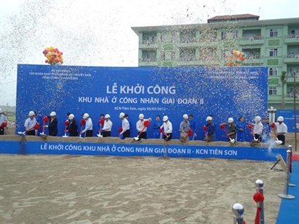 Bắc Ninh: Khởi công khu nhà ở CN giai đoạn II tại KCN Tiên Sơn | ảnh 1