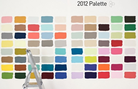 Bảng màu sơn theo xu hướng năm 2012 | ảnh 1