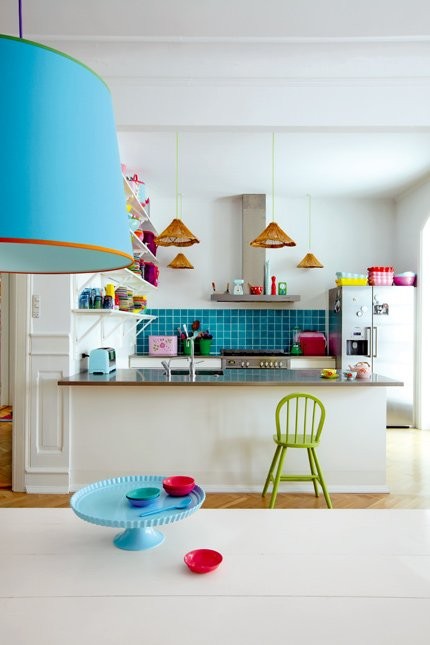 Những phòng bếp có màu sắc rực rỡ | ảnh 18
