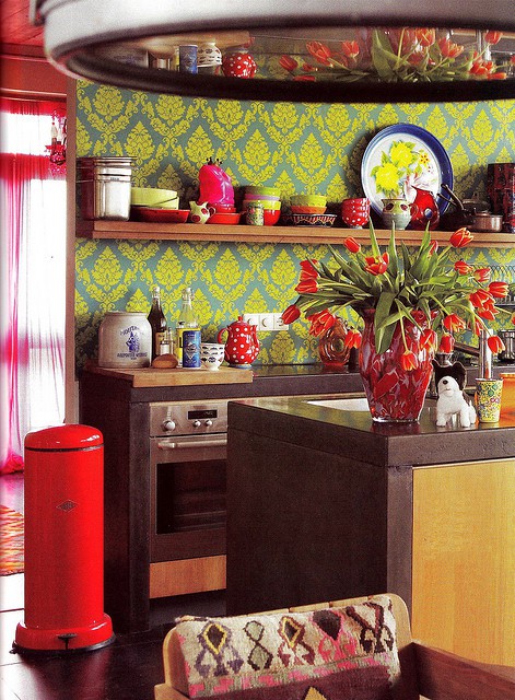 Những phòng bếp có màu sắc rực rỡ | ảnh 5