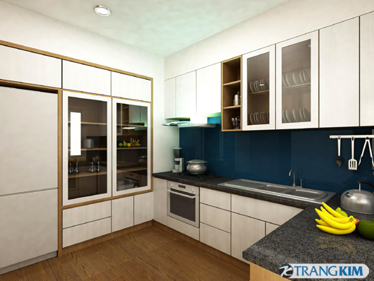Phòng bếp sang trọng và ấm áp với nội thất gỗ | ảnh 3