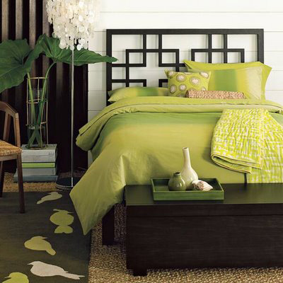 Phú Điền - Màu xanh lá trong phòng ngủ
