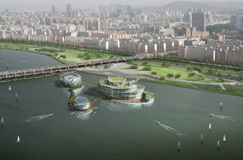 Vẻ đẹp của đảo nhân tạo lớn nhất thế giới tại Seoul | ảnh 1