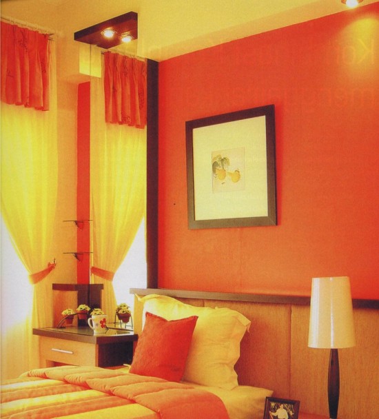 Màu cam tạo sự ấm áp cho ngôi nhà thu đông | ảnh 2