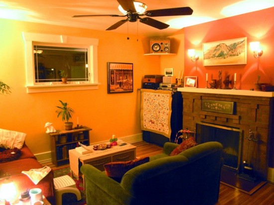 Màu cam tạo sự ấm áp cho ngôi nhà thu đông | ảnh 7