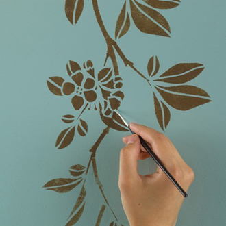 Những bước đơn giản tự vẽ tranh trang trí tường | ảnh 4