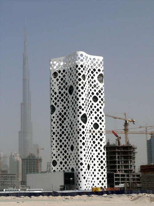 Chiêm ngưỡng kiến trúc độc đáo tòa tháp Q-14 Dubai | ảnh 1