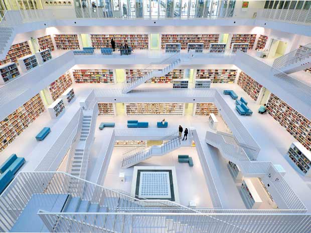 Kiến trúc đặc biệt của thư viện thành phố Stuttgart | ảnh 7