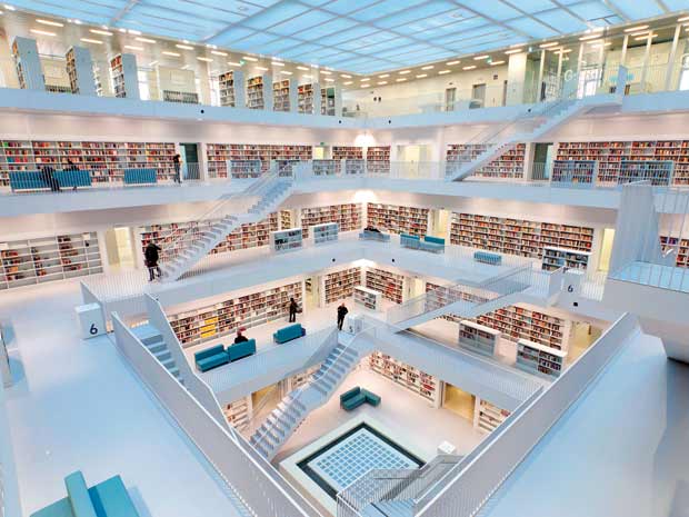 Kiến trúc đặc biệt của thư viện thành phố Stuttgart | ảnh 8