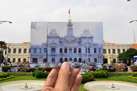 Kiến trúc Việt Nam “xưa và nay” qua bộ ảnh lồng trong ảnh | ảnh 5