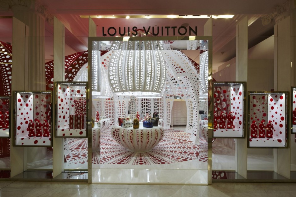 Cửa hiệu Louis Vuitton và những dấu chấm "Polka" độc đáo | ảnh 1