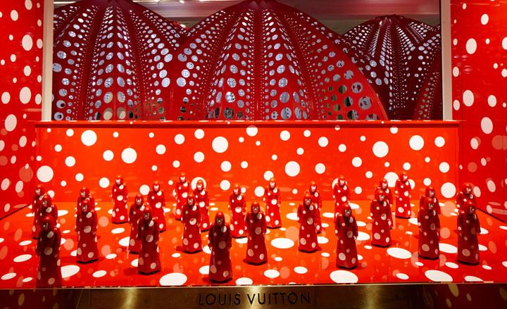 Cửa hiệu Louis Vuitton và những dấu chấm "Polka" độc đáo | ảnh 3