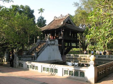 Chùa Một Cột- ngôi chùa có kiến trúc độc đáo nhất châu Á | ảnh 1