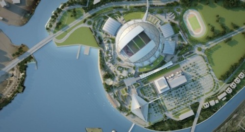 Kiến trúc siêu hiện đại của sân bóng Singapore | ảnh 2