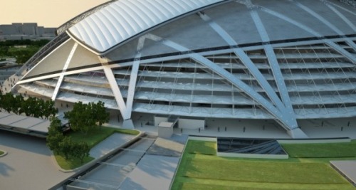 Kiến trúc siêu hiện đại của sân bóng Singapore | ảnh 10