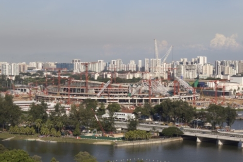 Kiến trúc siêu hiện đại của sân bóng Singapore | ảnh 12