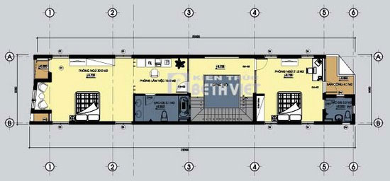 Thiết kế nhà phố diện tích 5x22m để ở và kinh doanh | ảnh 3