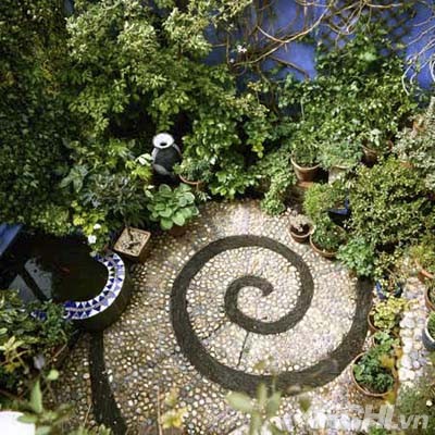 Vườn đẹp như tranh với phong cách mosaic | ảnh 3